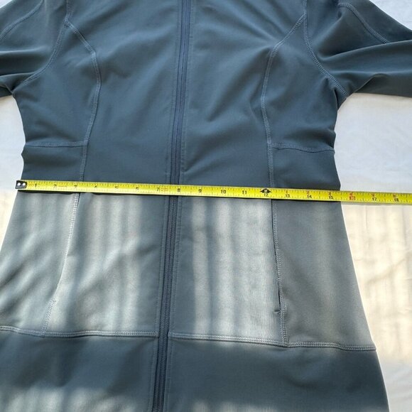 Lolë Women Blue/Grey Athletic Long Sleeves Jacket Size Small - Picture 7 of 16